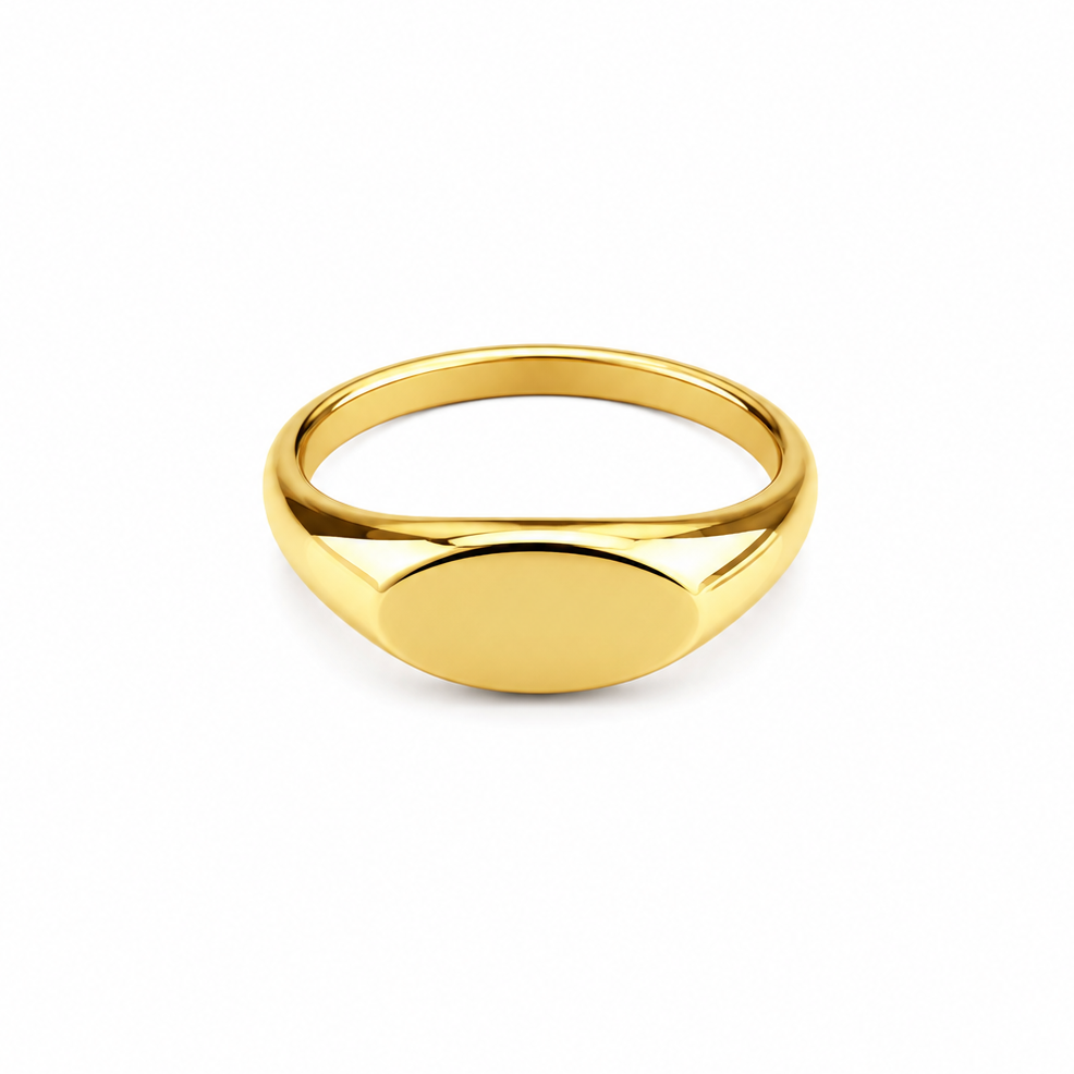 Classic Oval Signet Ring