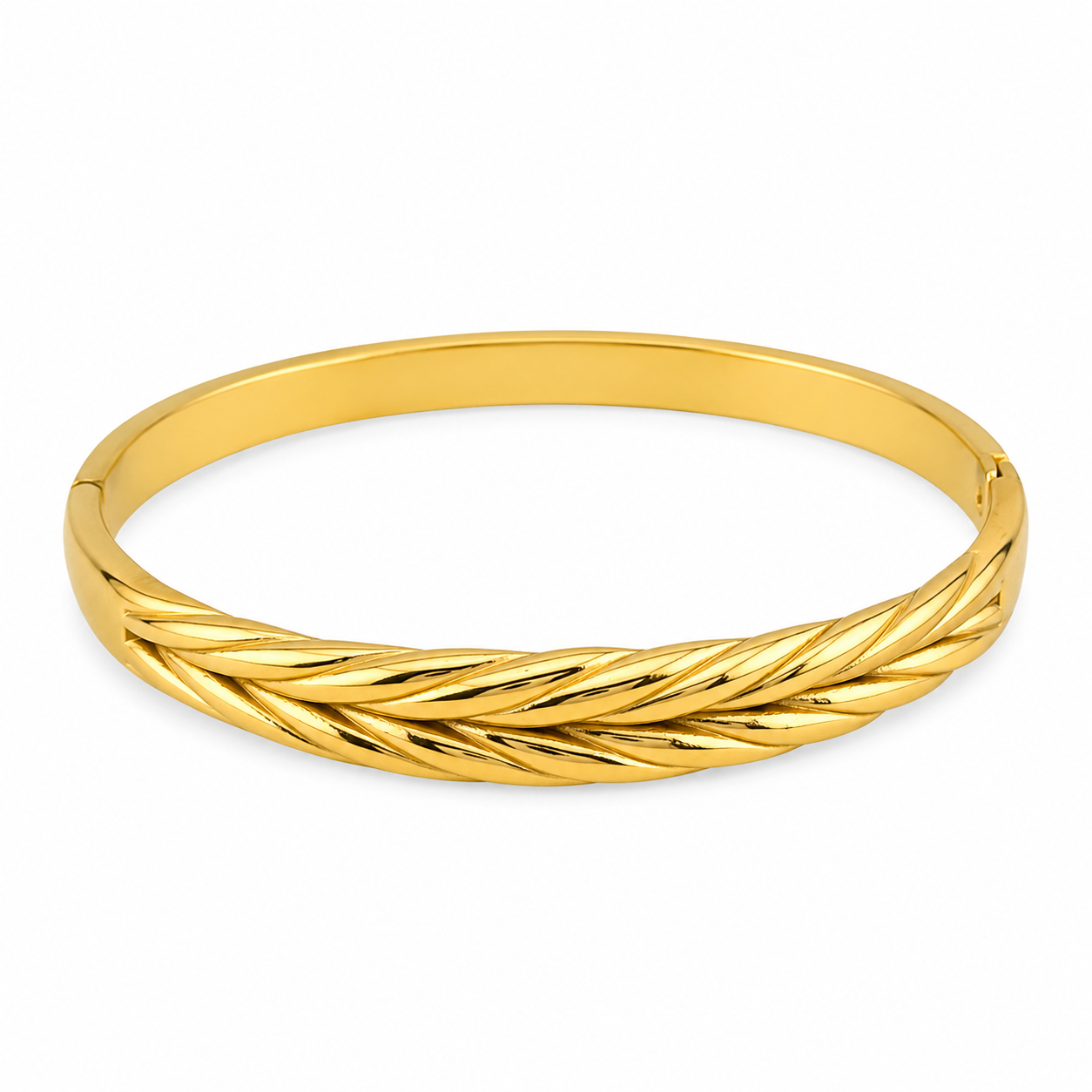Golden Wheat Braid Bracelet