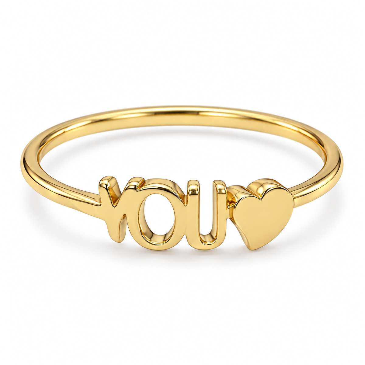 Love You Gold Ring