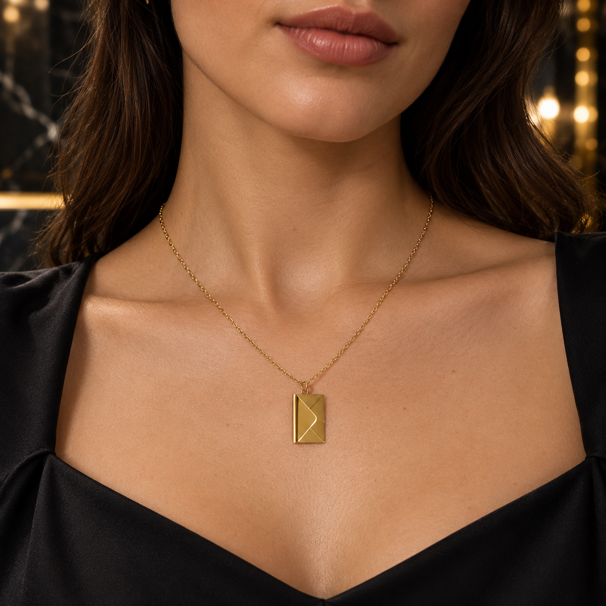 love Secret Message Envelope Necklace ✨✉️