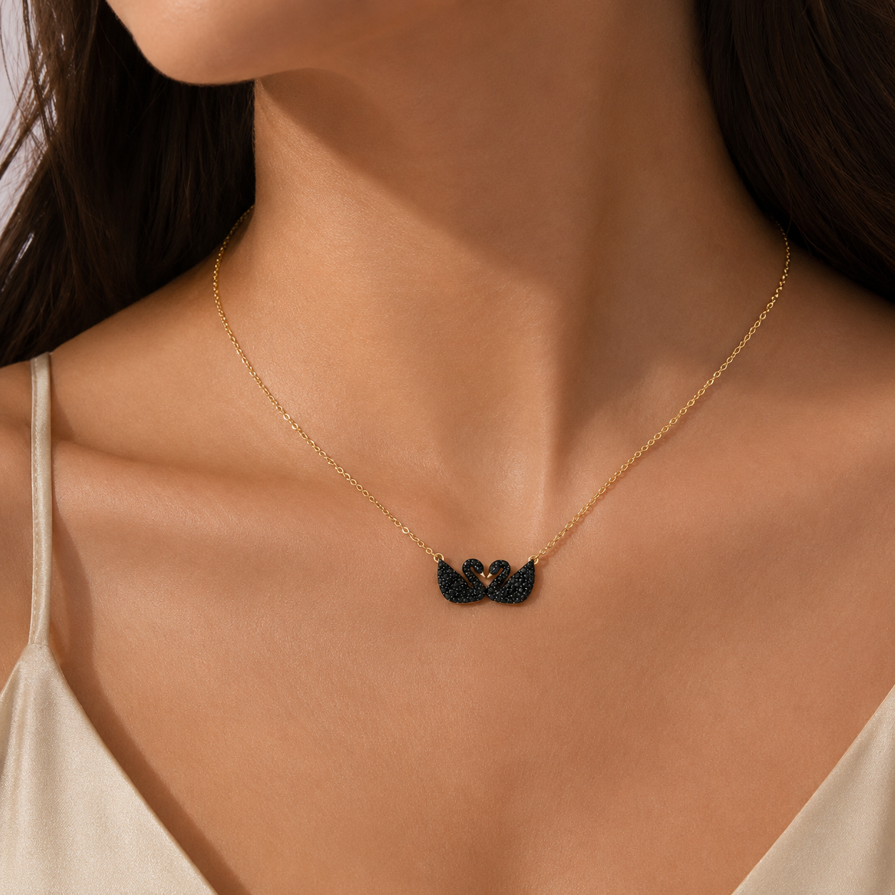 Black Swan Necklace