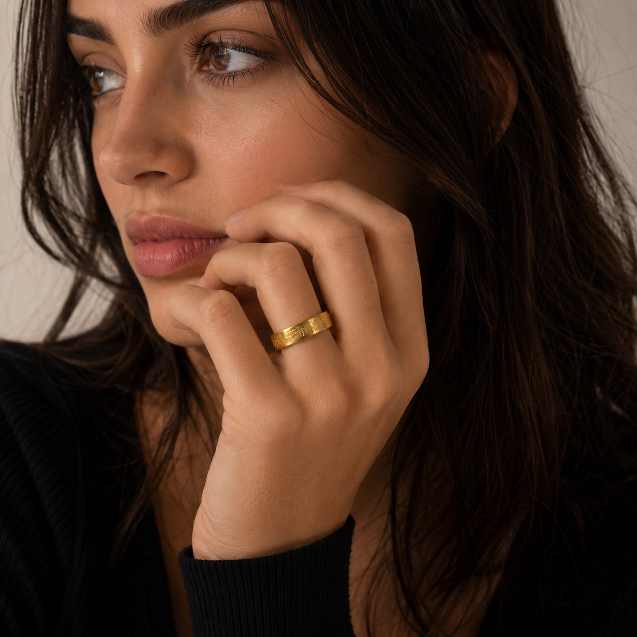 ayat alkursi Ring” –golden color✨