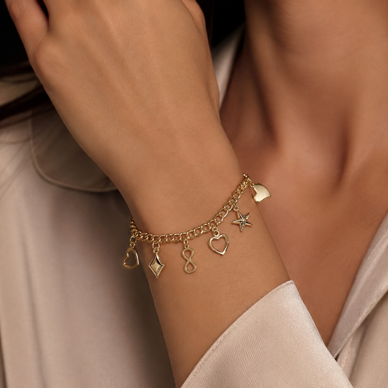 Charm Chain Bracelet