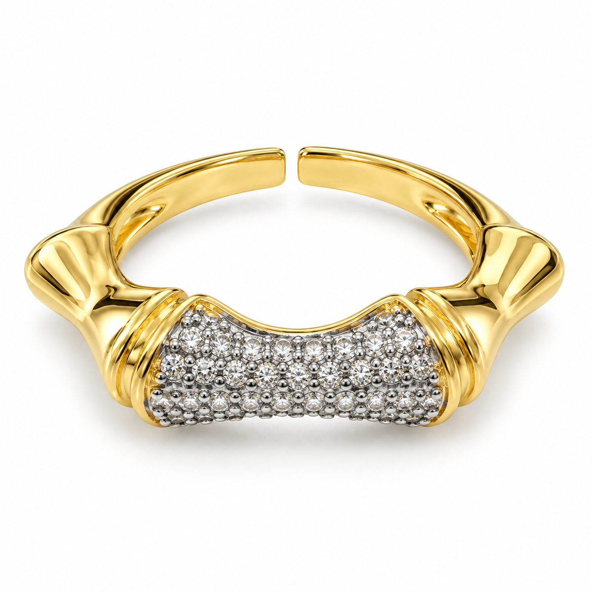 Bamboo Spark Ring