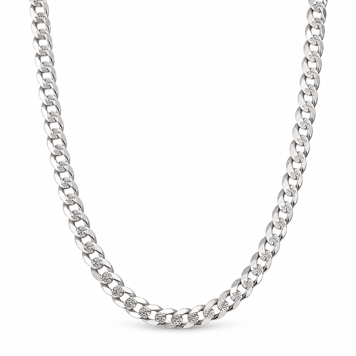 Silver 925 Bold gourmet Curb Chain