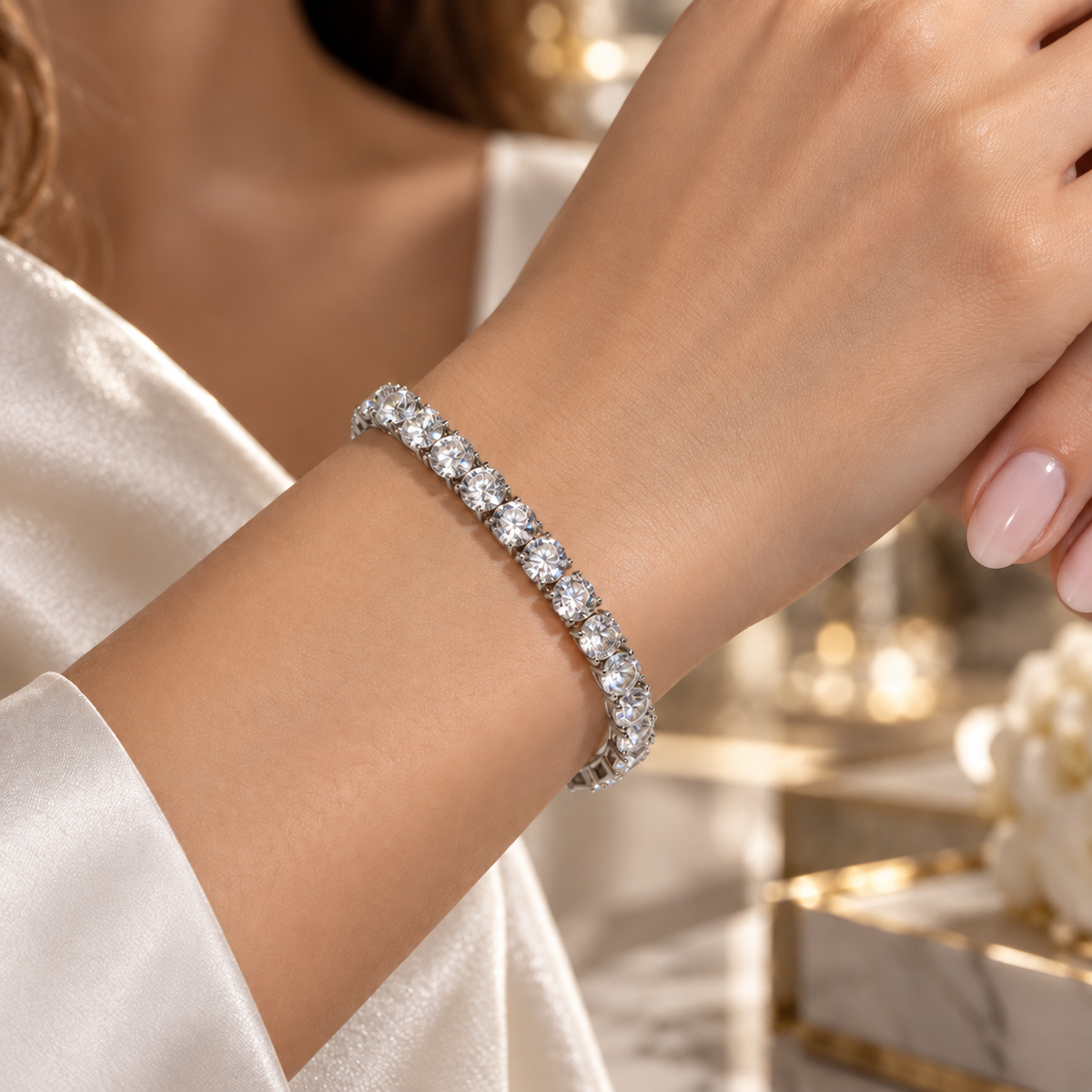 Classic Tennis Bracelet(4mm)