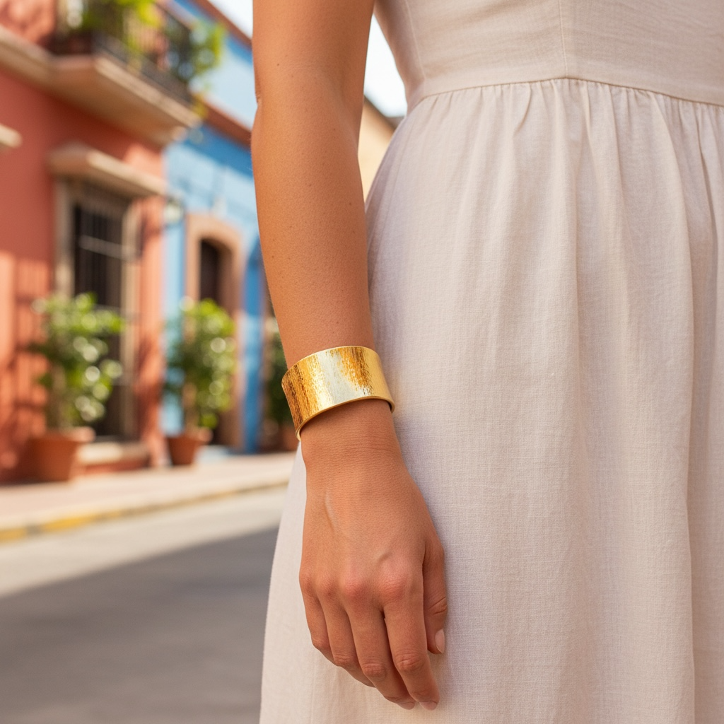 Minimalist Luxe design bangle