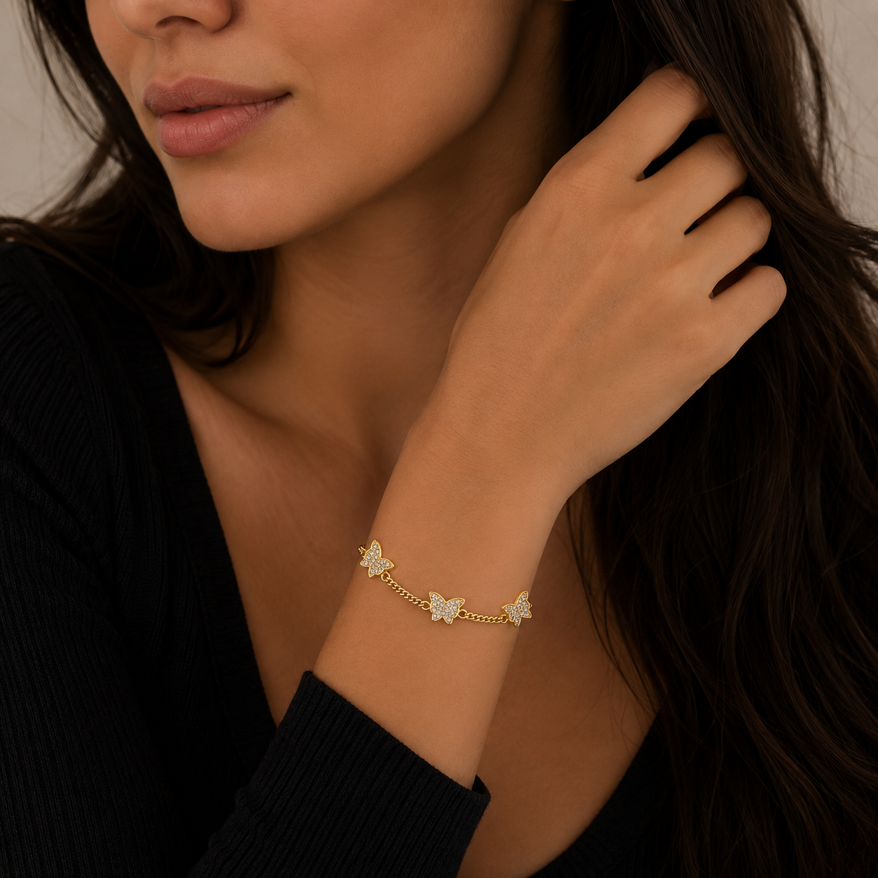 Butterfly Charm Bracelet