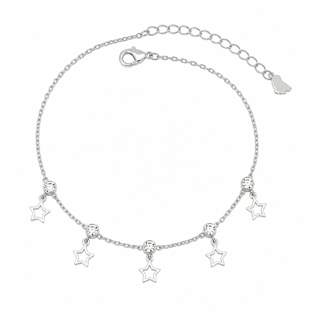 Star Charm Anklets ā Gold & Silver Variants