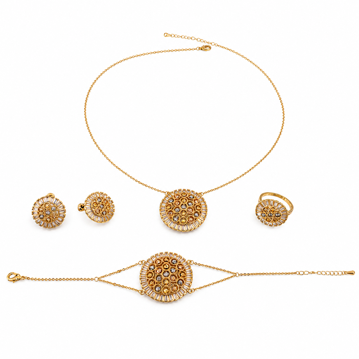 Royal Medallion Jewelry Set