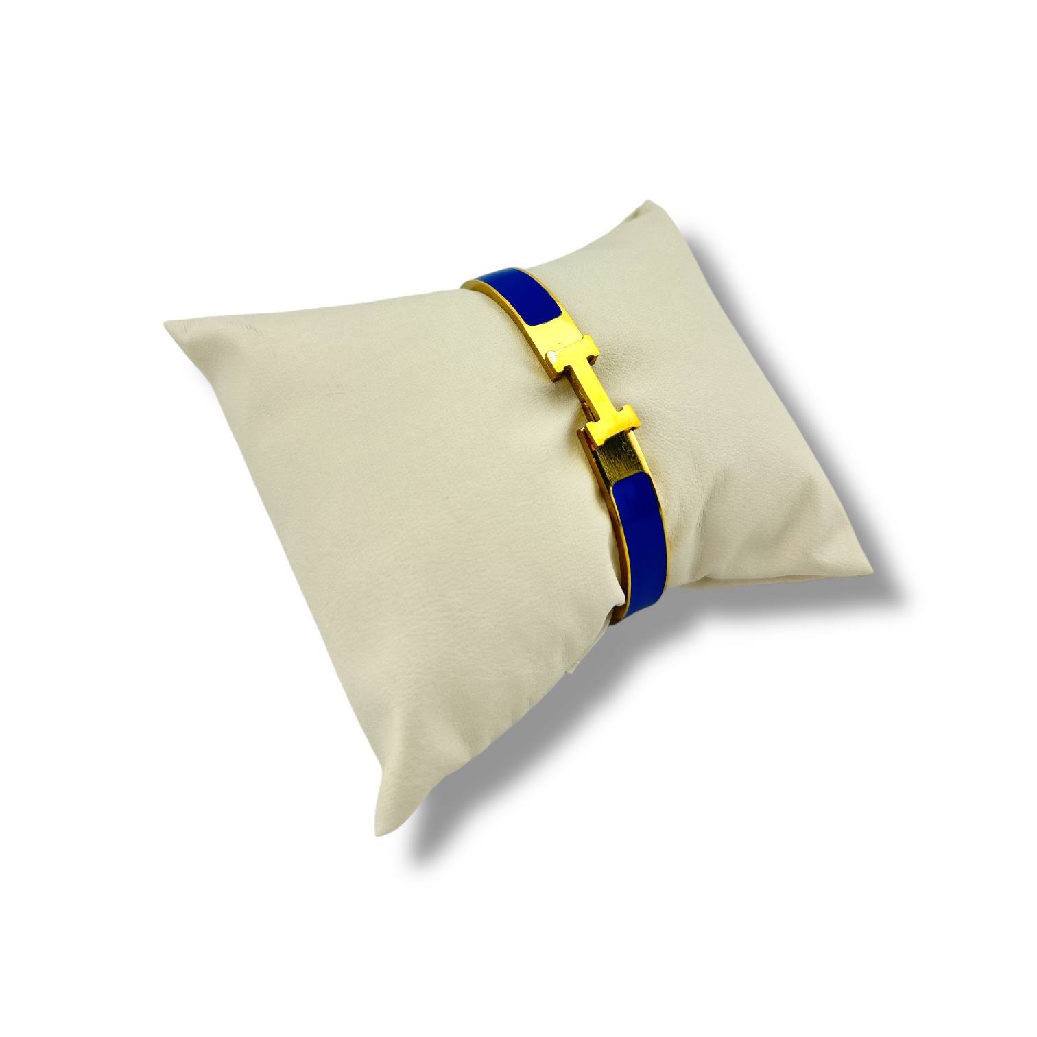 🧡 Tangerine Enamel H-Link BANGLE