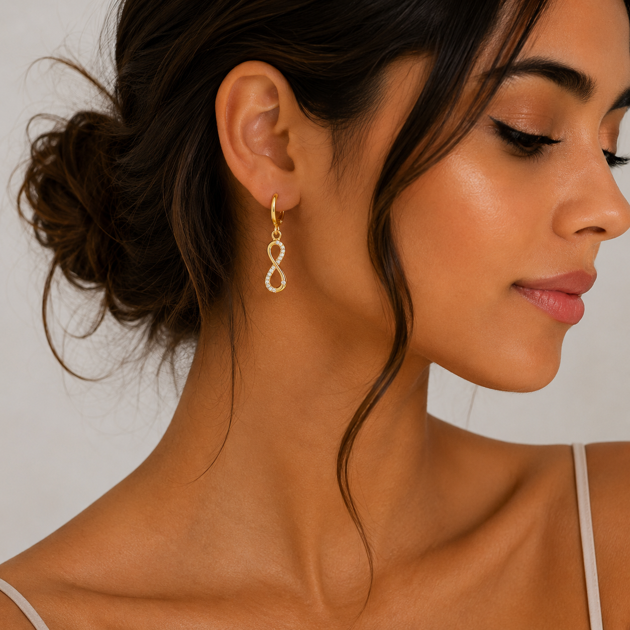 Infinity Sparkle Earrings