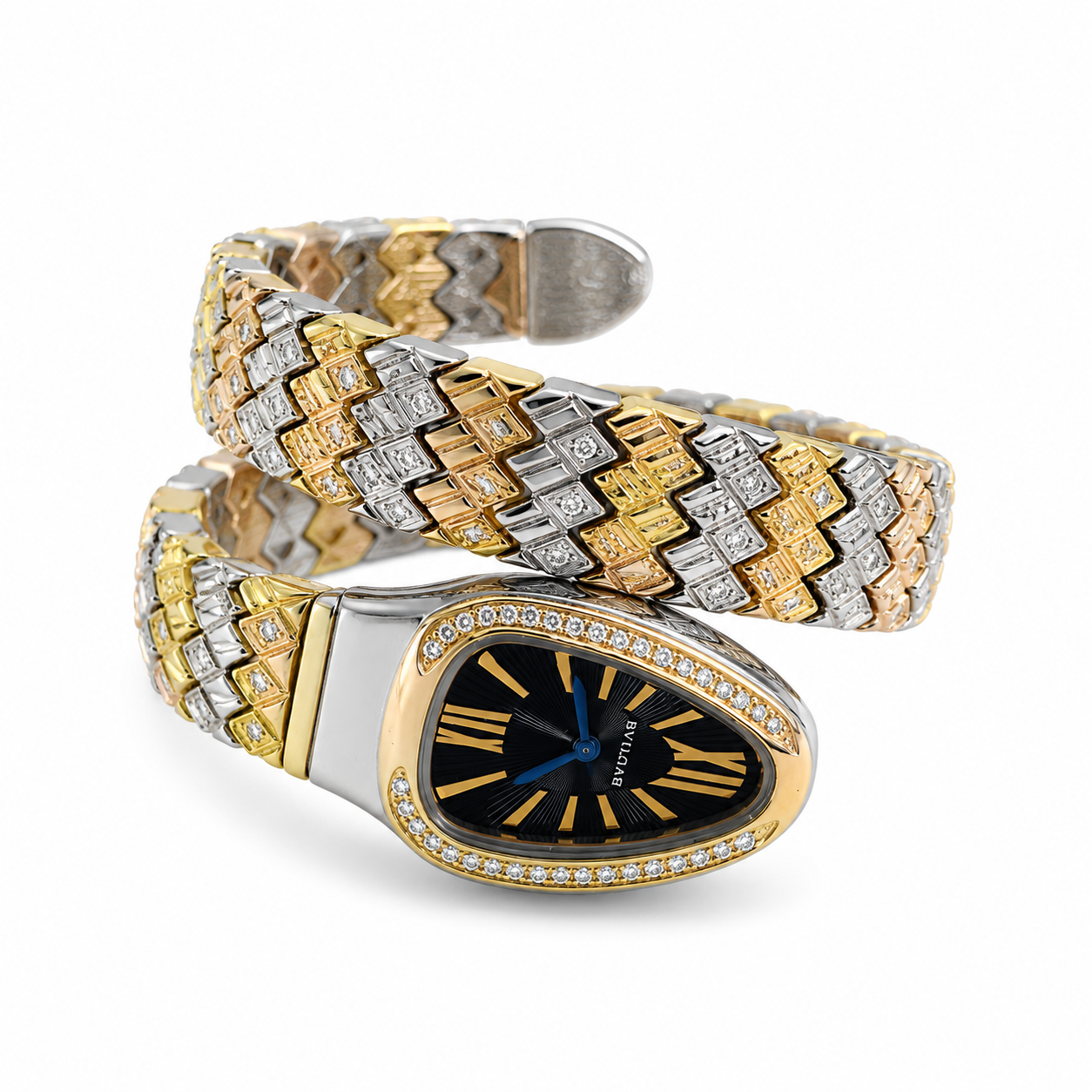 Bvulgari Serpentine two tone Luxe Wrap Watch(woman)