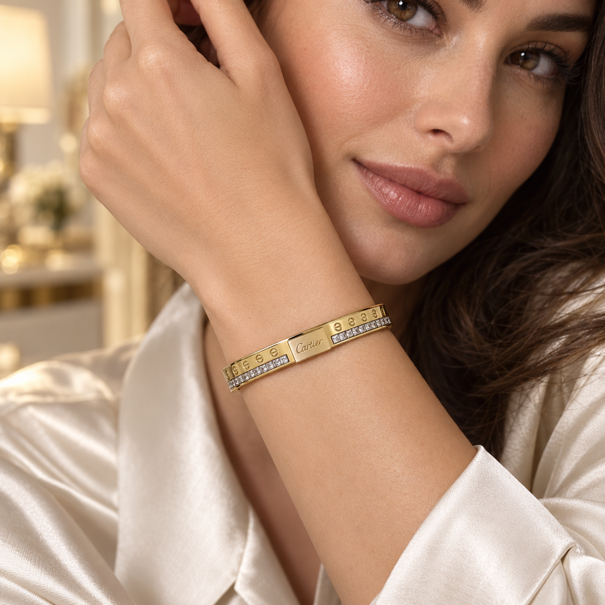 Crystal Love Bangle