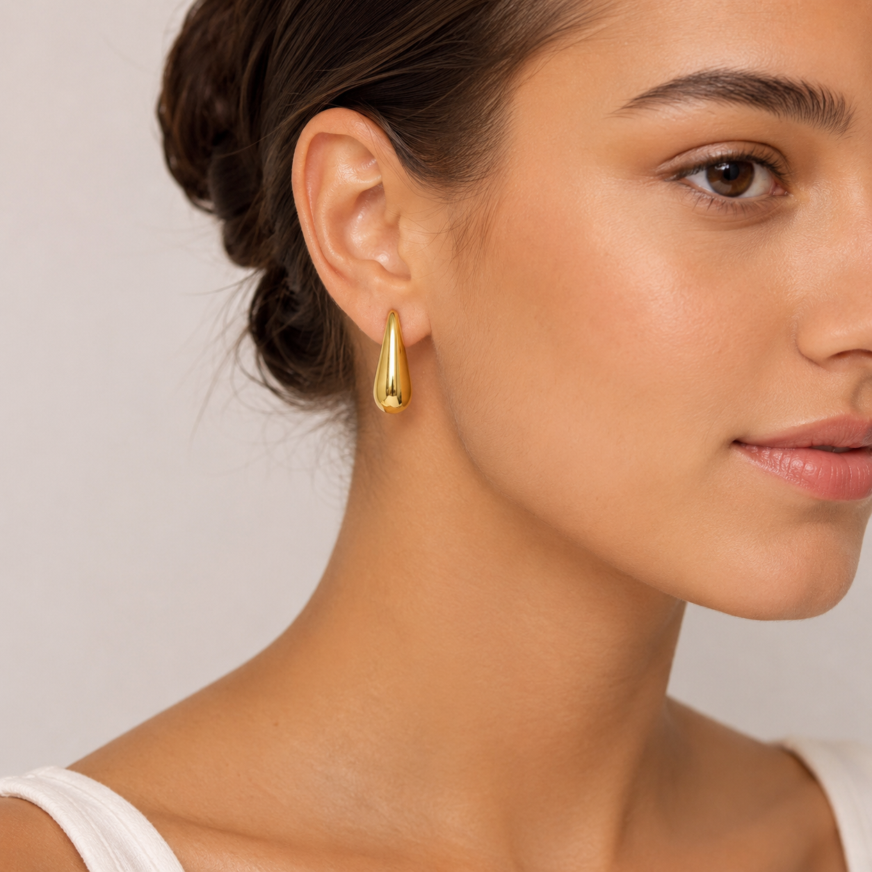 Bold Teardrop Earring
