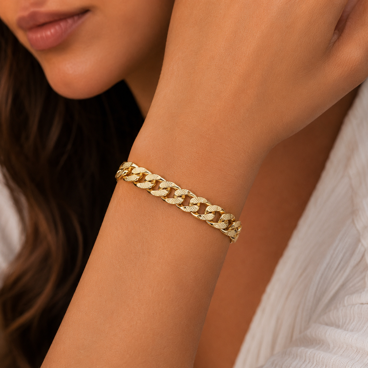 Classic Curb Chain Bracelet mar2oush