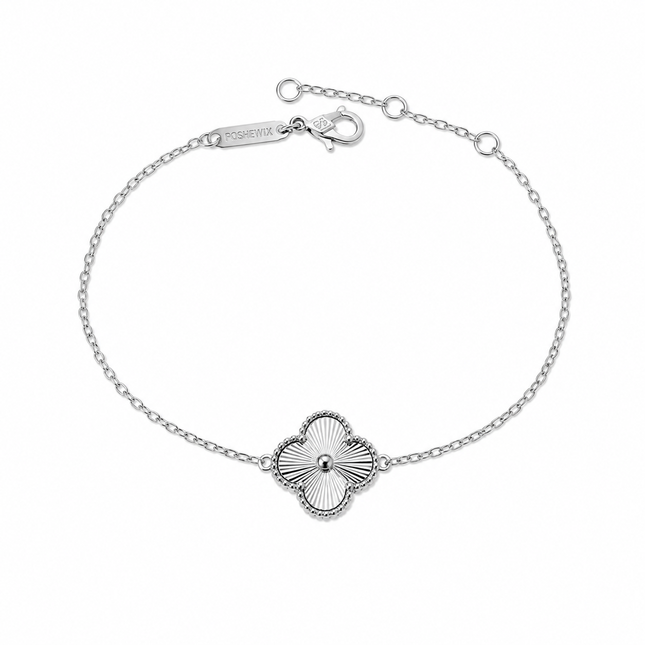 Vancleef 1 flower Bracelet – Gold & Silver