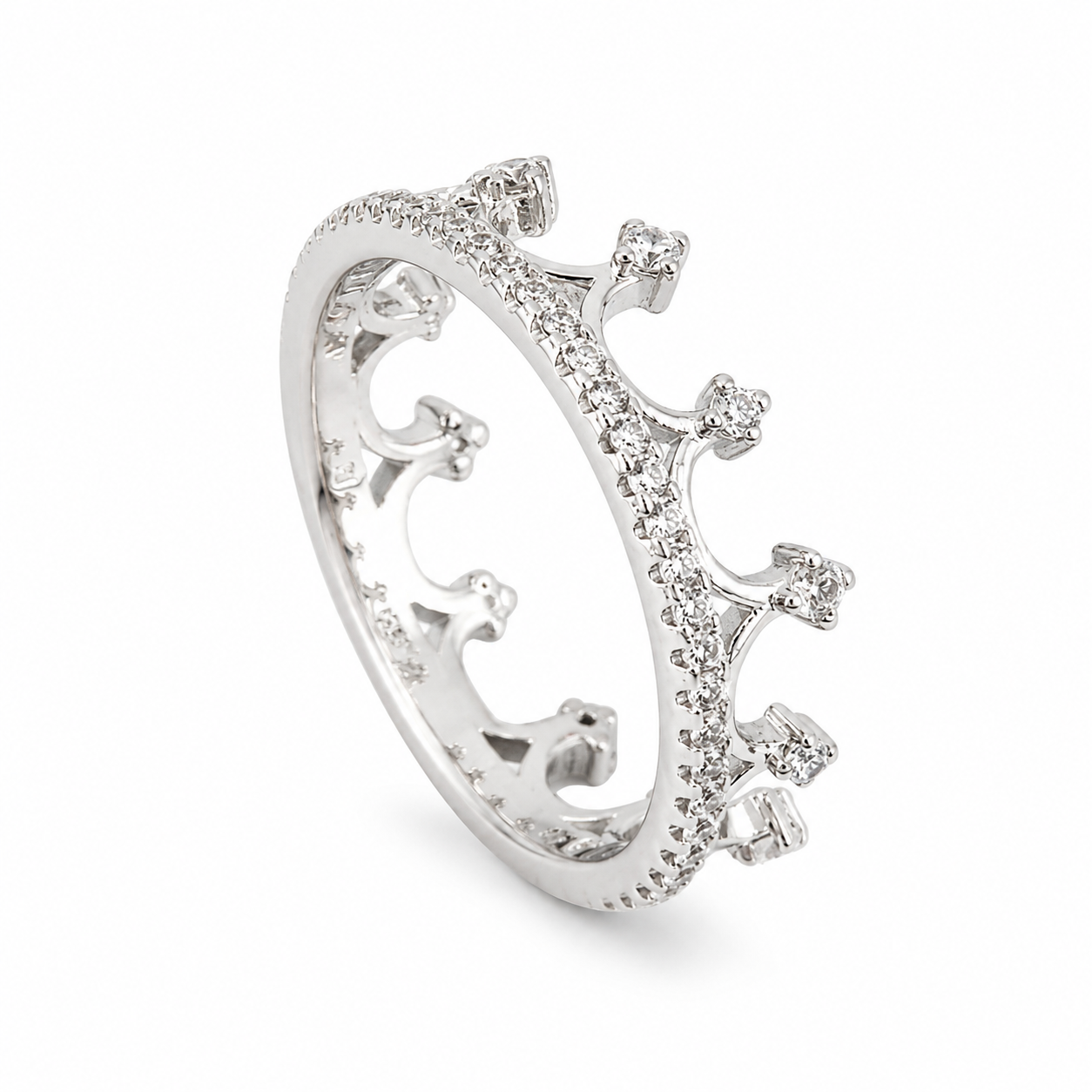 Silver 925 Crown Royal Grace Ring