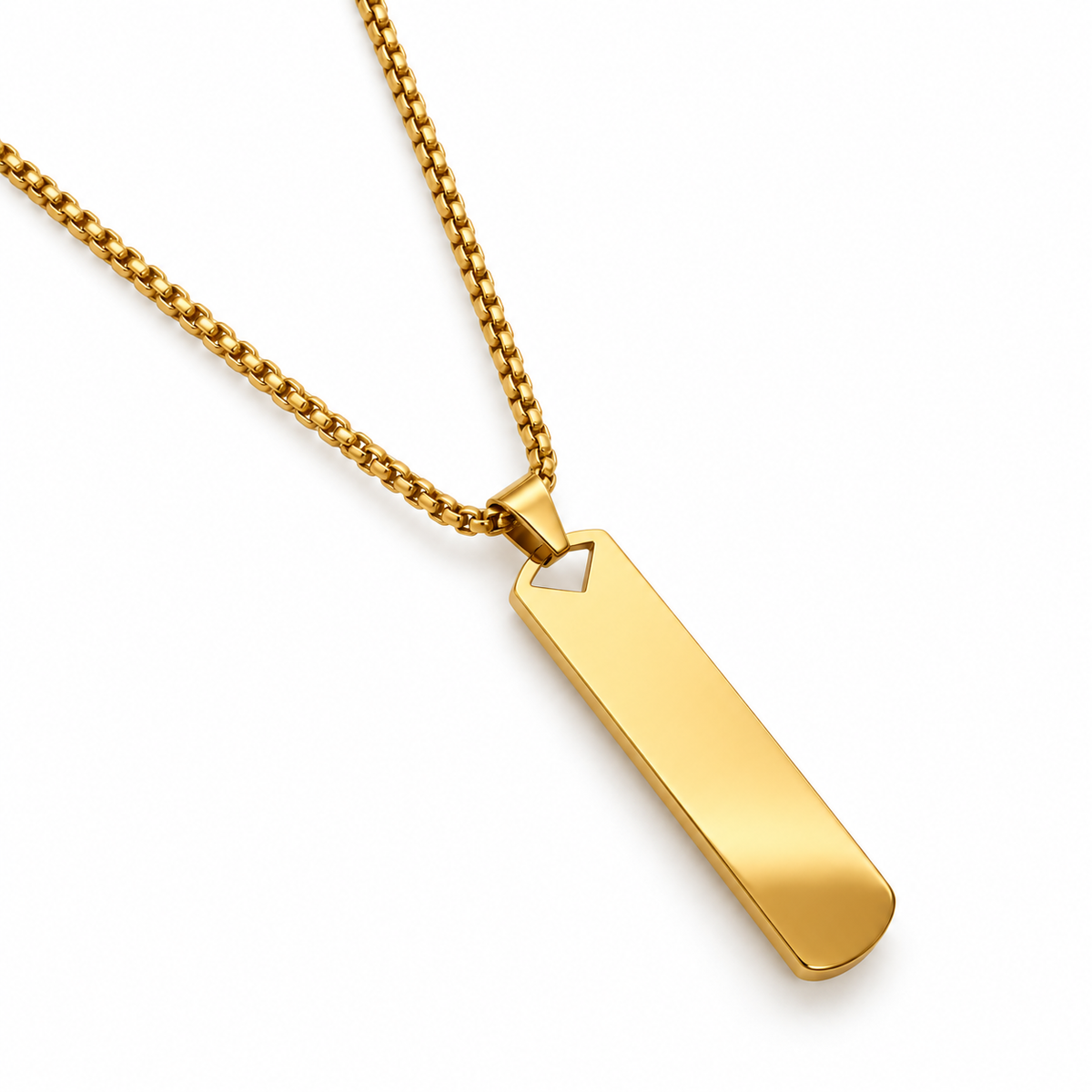 Minimal Bar Pendant Necklace (60cm)✨🔗