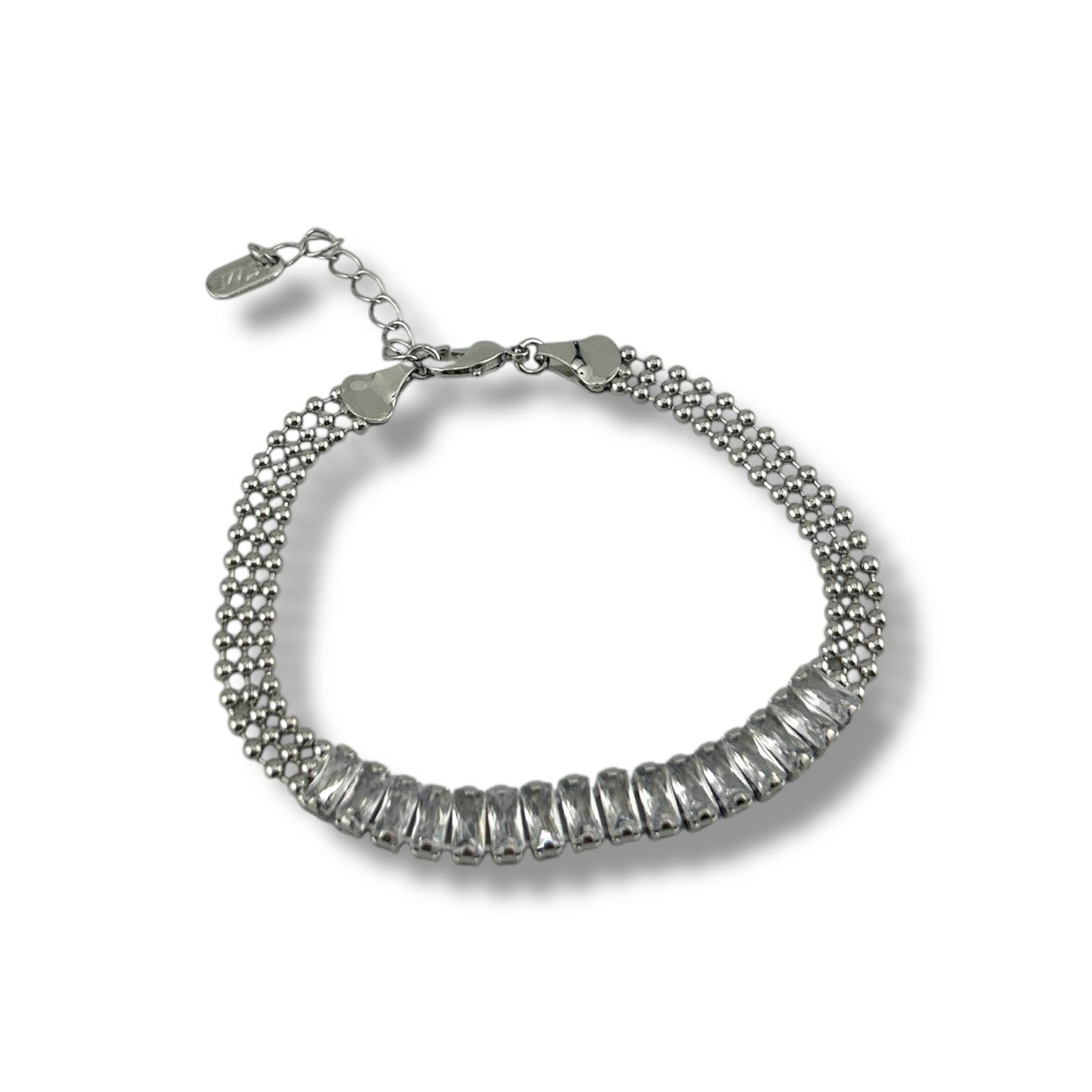 Silver Tennis Bracelet