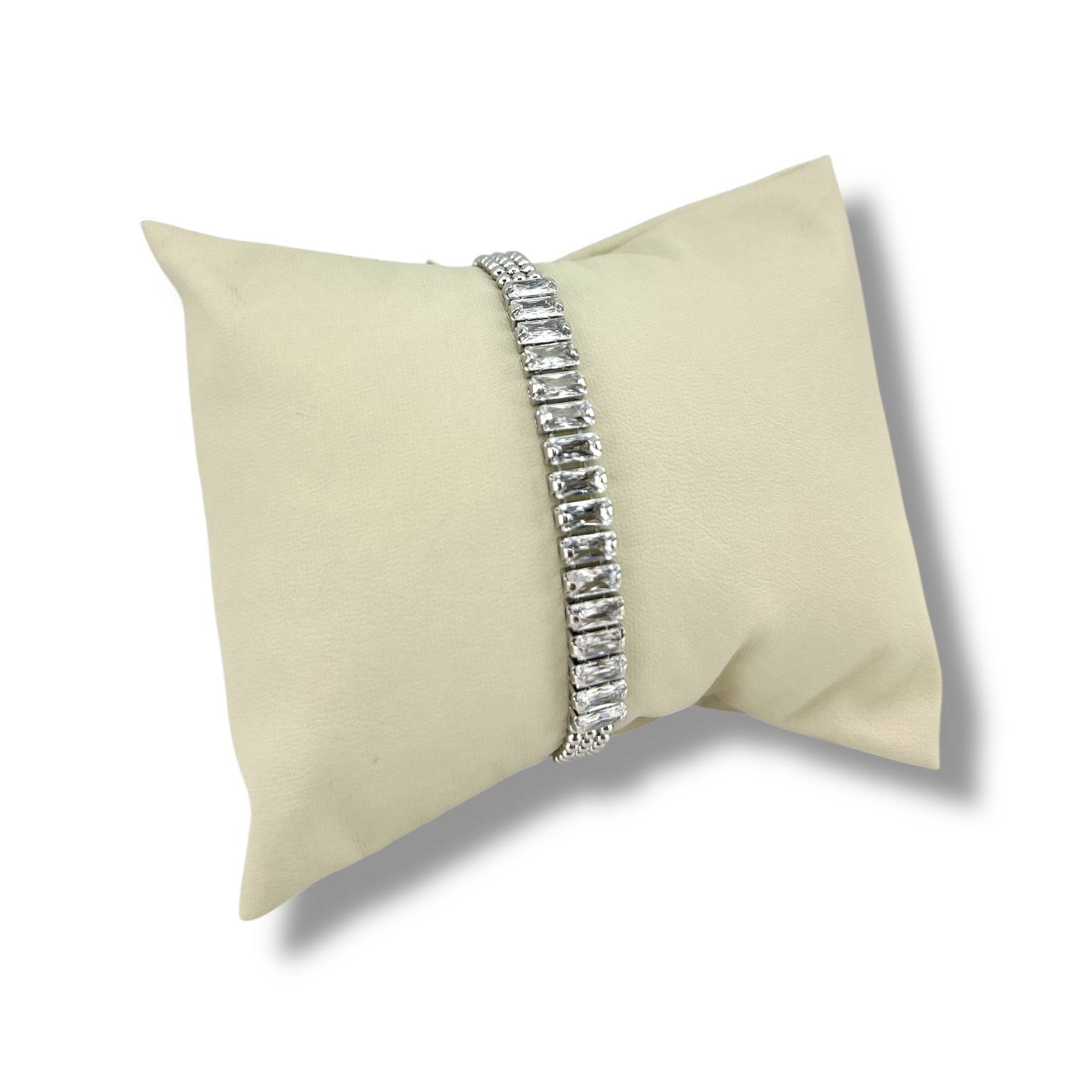 Silver Tennis Bracelet