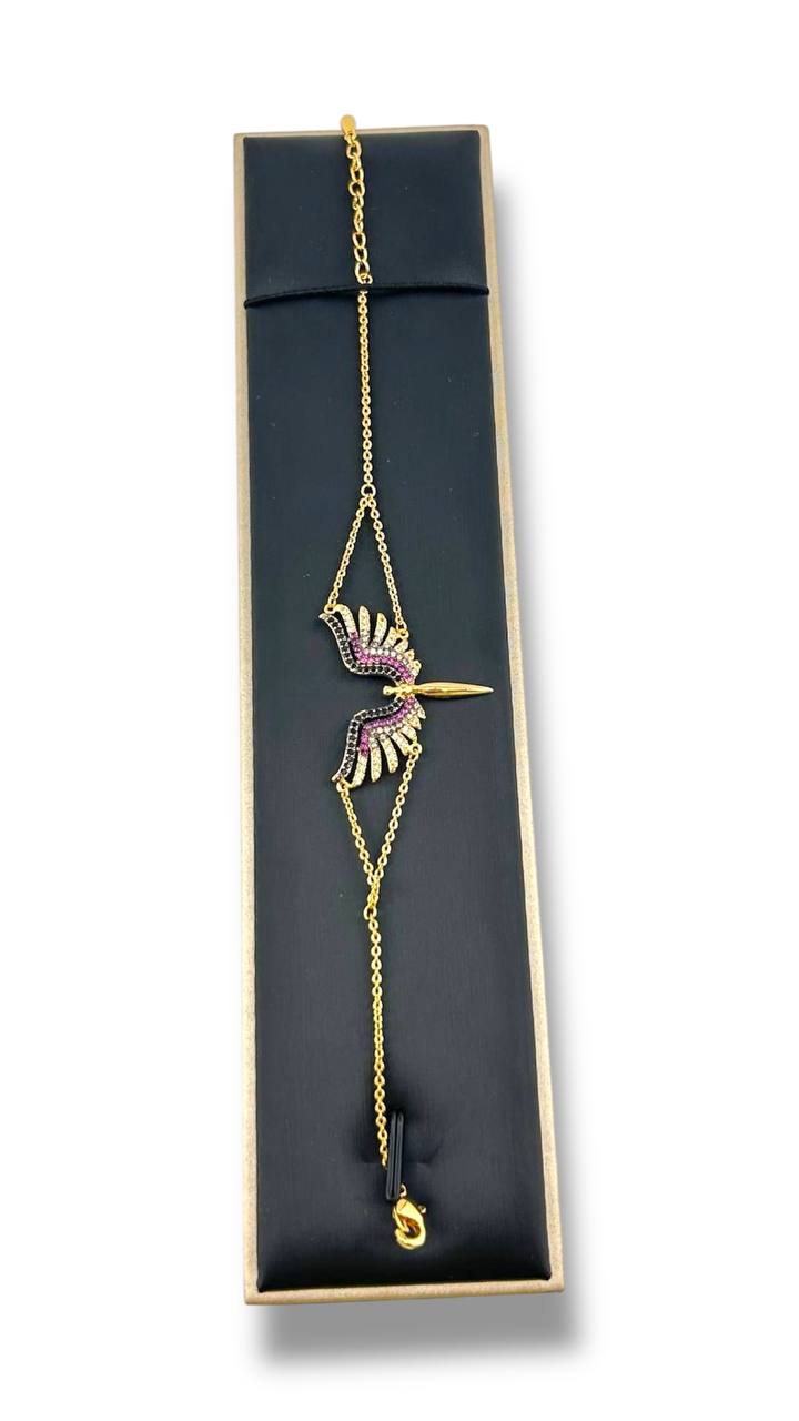 Celestial Wing Slave Bracelet Collection – Water-Resistant & Hypoallergenic