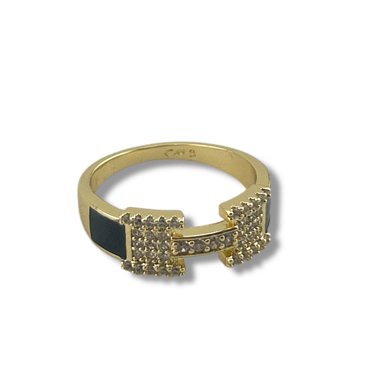 Twilight Curve Ring – Gold