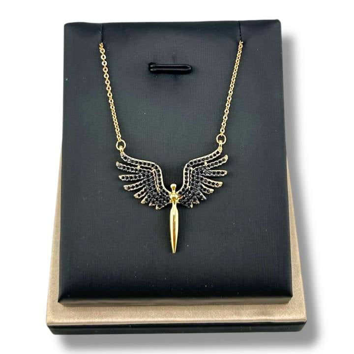 “Phoenix bird”Winged Pendant Necklace