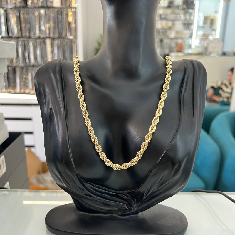 š Classic Rope Chain Collection ā 18K Gold Edition š