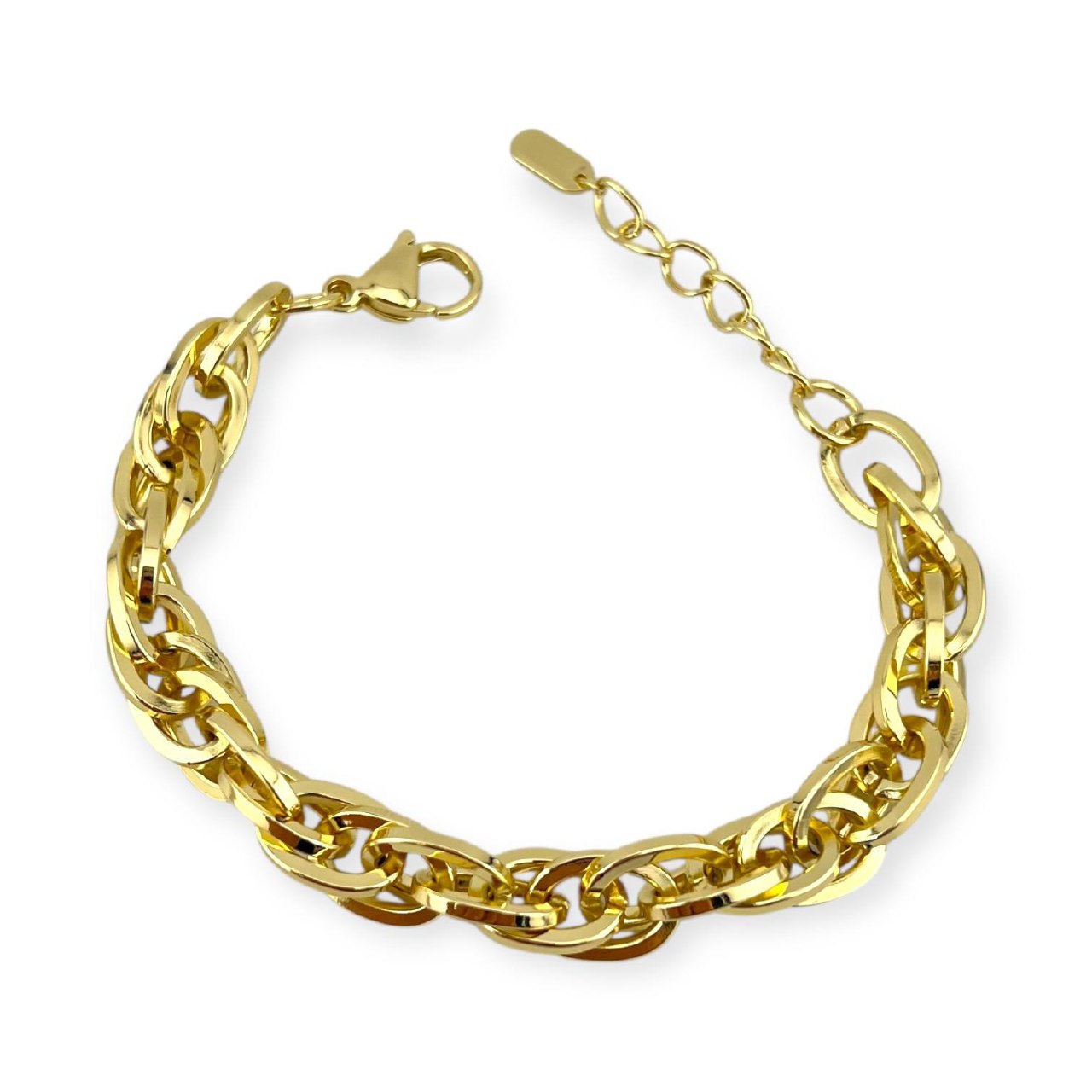 chain “Bold Links” 18K Gold-Plated Bracelet 🔗💛