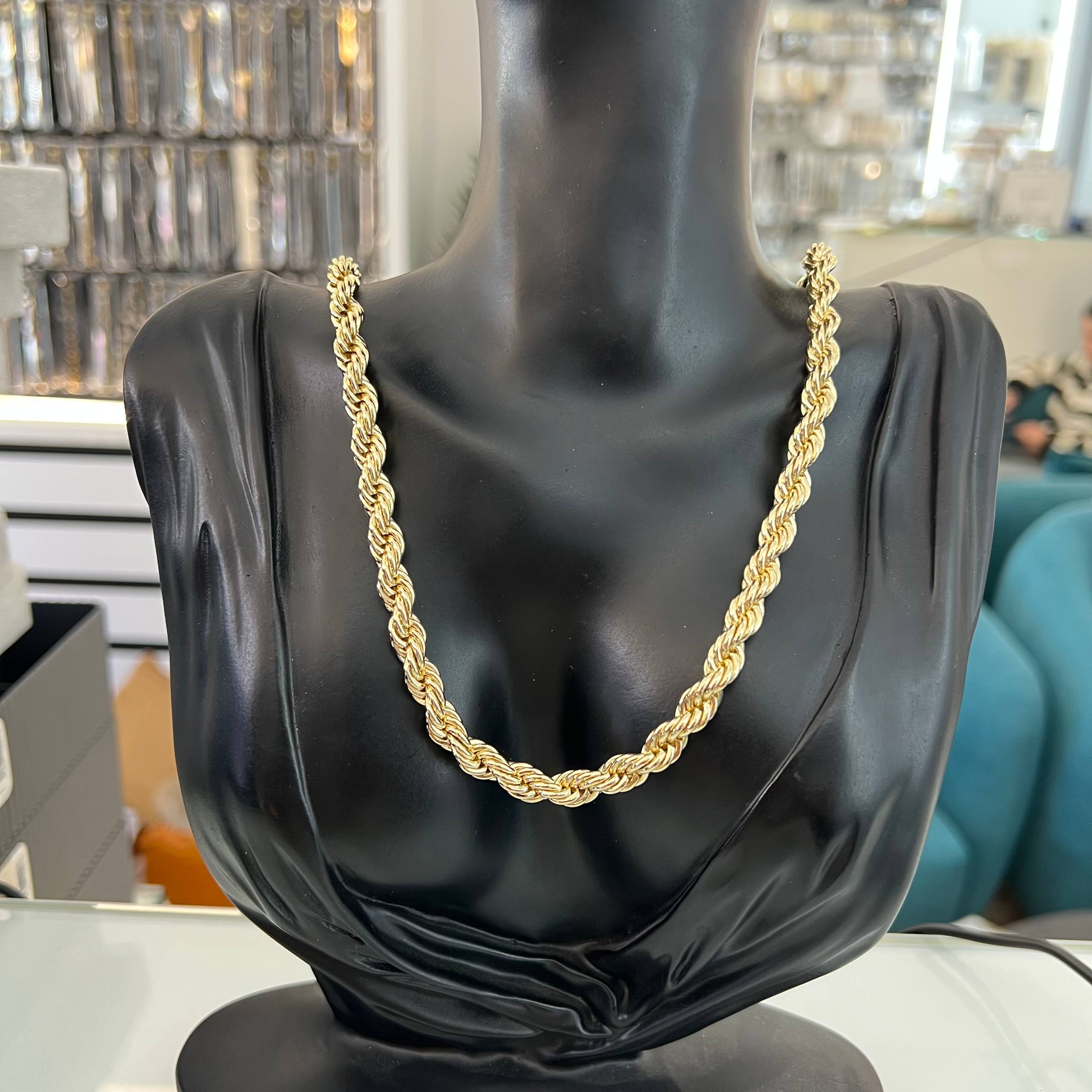 š Classic Rope Chain Collection ā 18K Gold Edition š