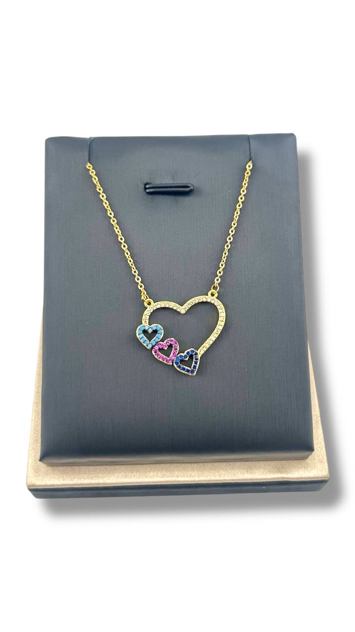 Love Spectrum – Heart Charm Necklace