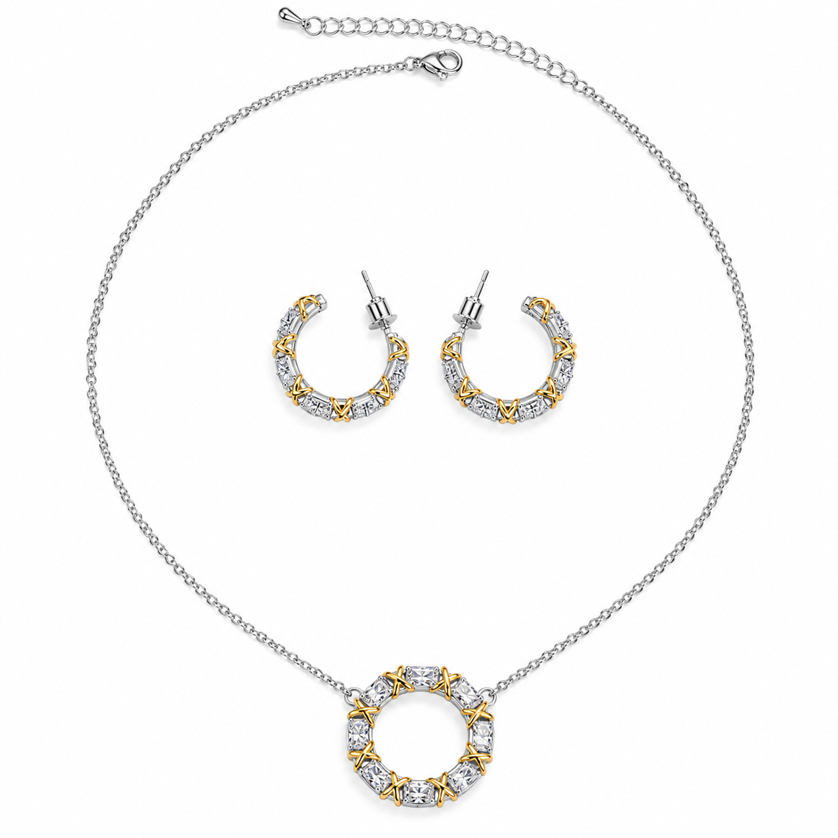 XO “Celestial Harmony Set” – Gold & Silver Radiance
