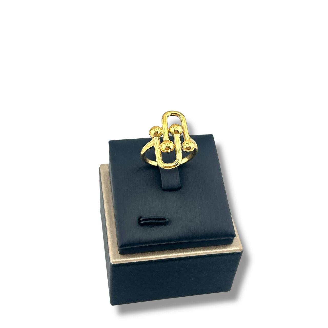 ✨ Tiffany Gold Wrap Ring – Modern Art on Your Finger