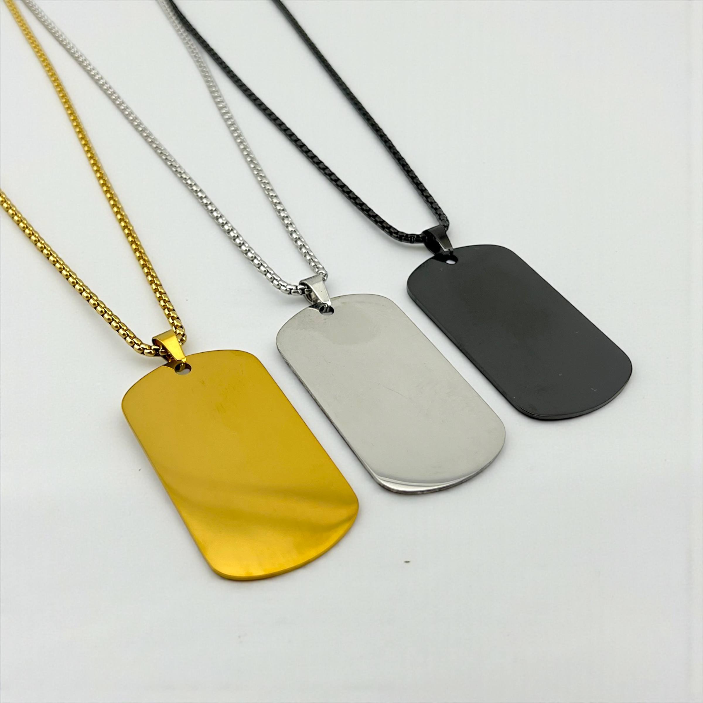 Classic Tag Pendant Necklace (60cm)β¨π