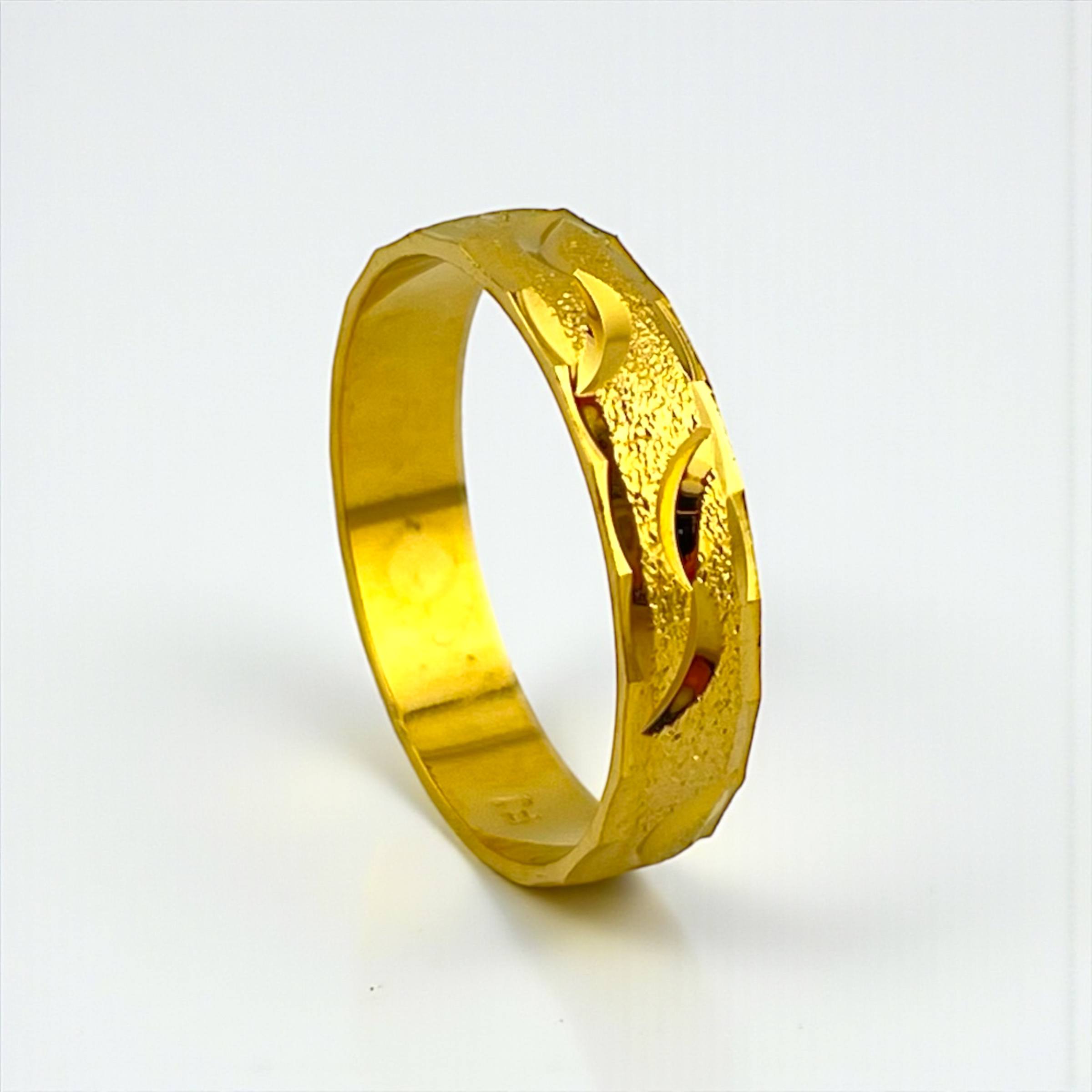 wedding ring Arabesque Shine Band β Gold