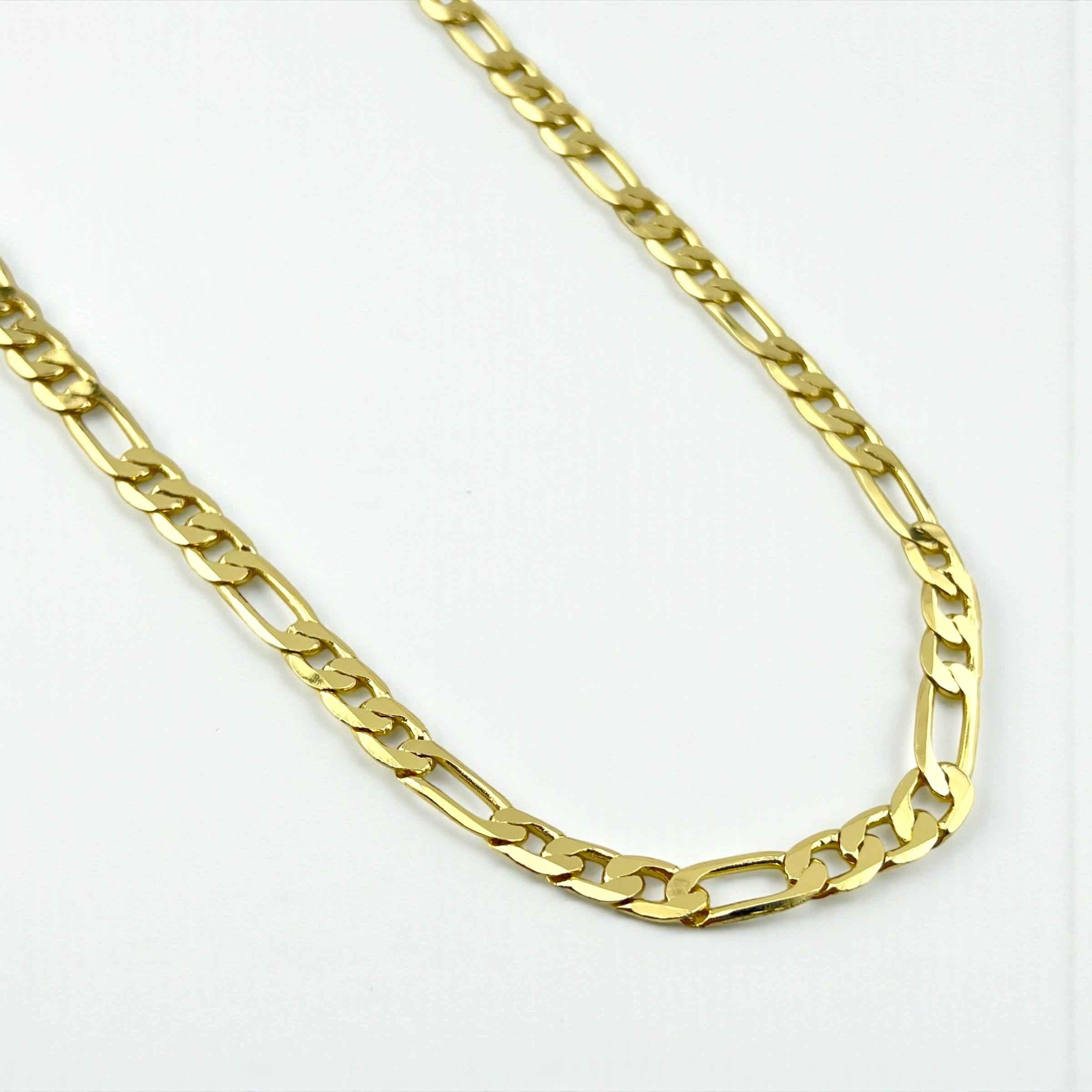 Classic Figaro Chain Necklace 💛✨