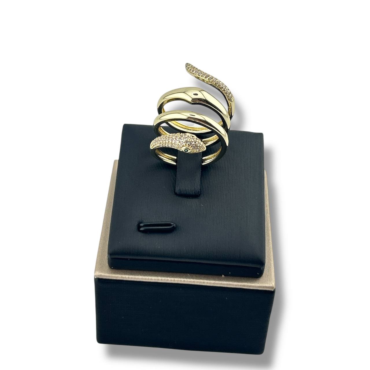 Silver Serpent Spiral Ring 🐍✨