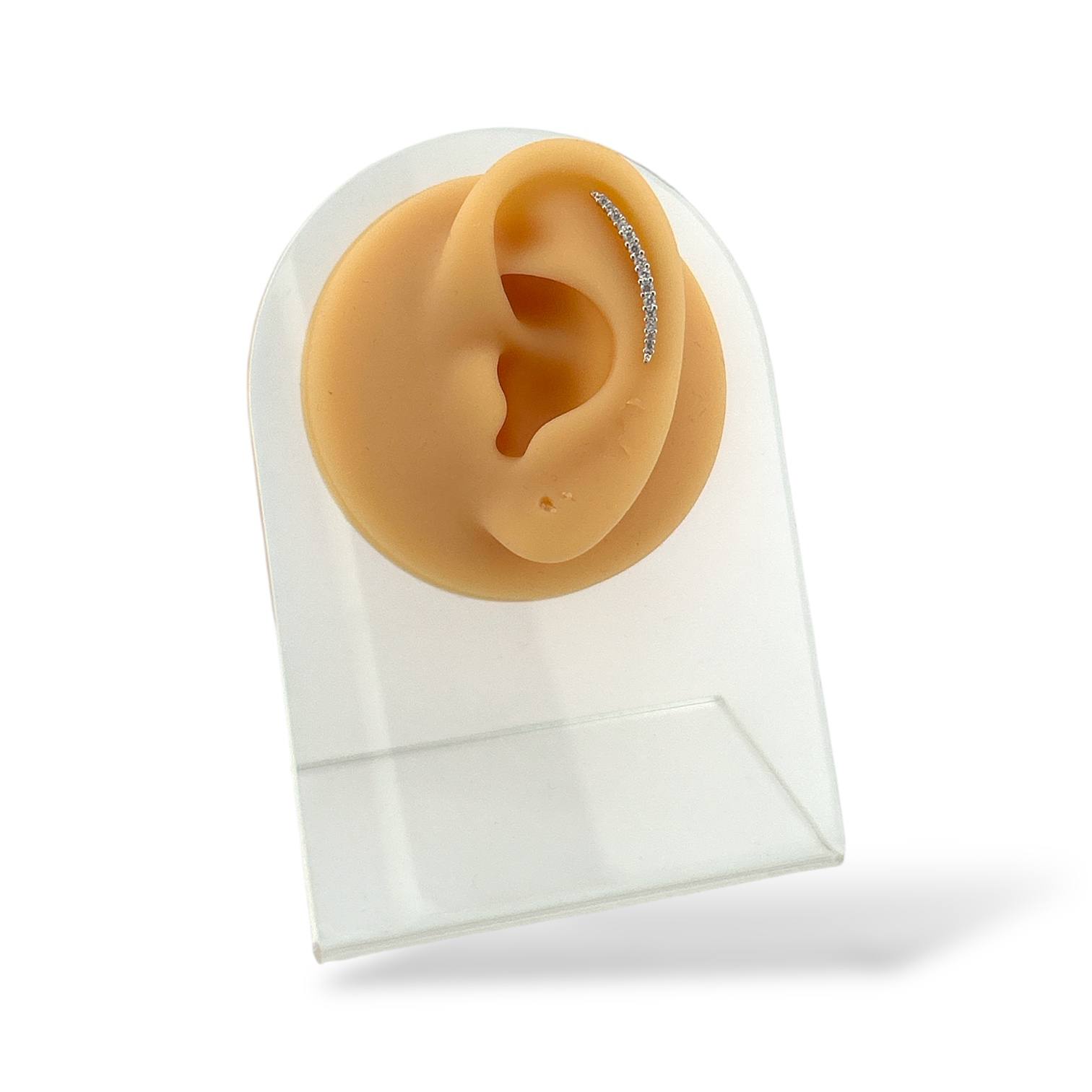 Crescent Glow Cartilage piercing šāØ