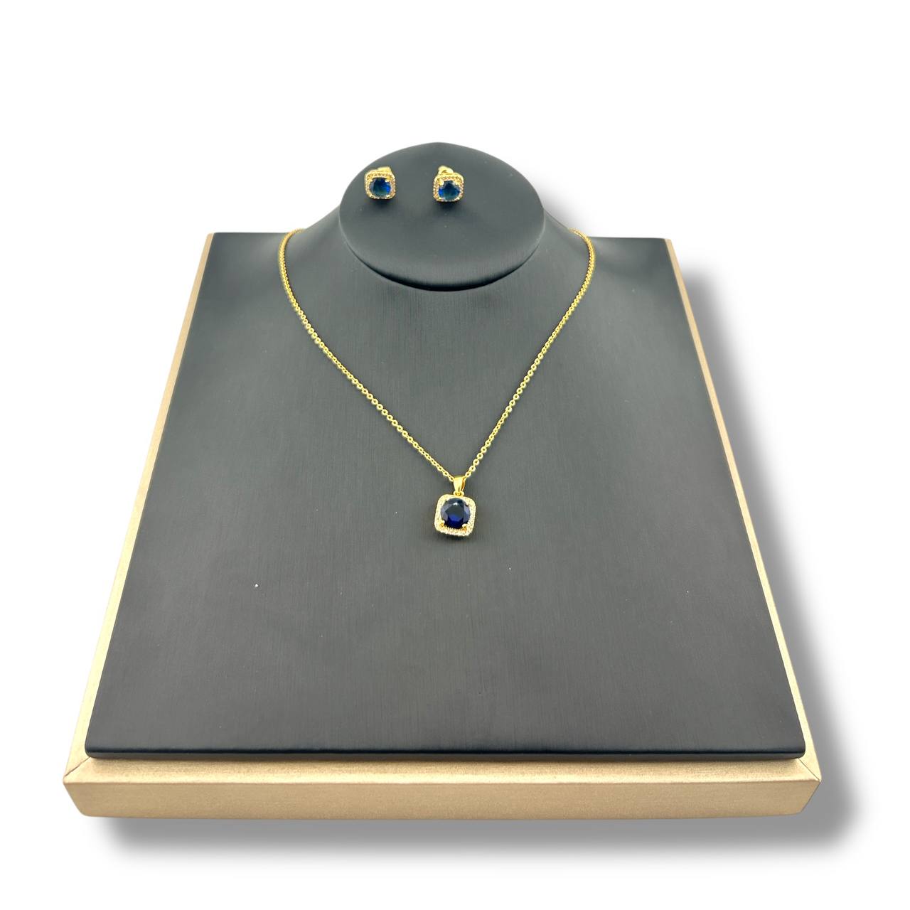 💜 Lavender Luxe Set – Gold & Amethyst Shine ✨