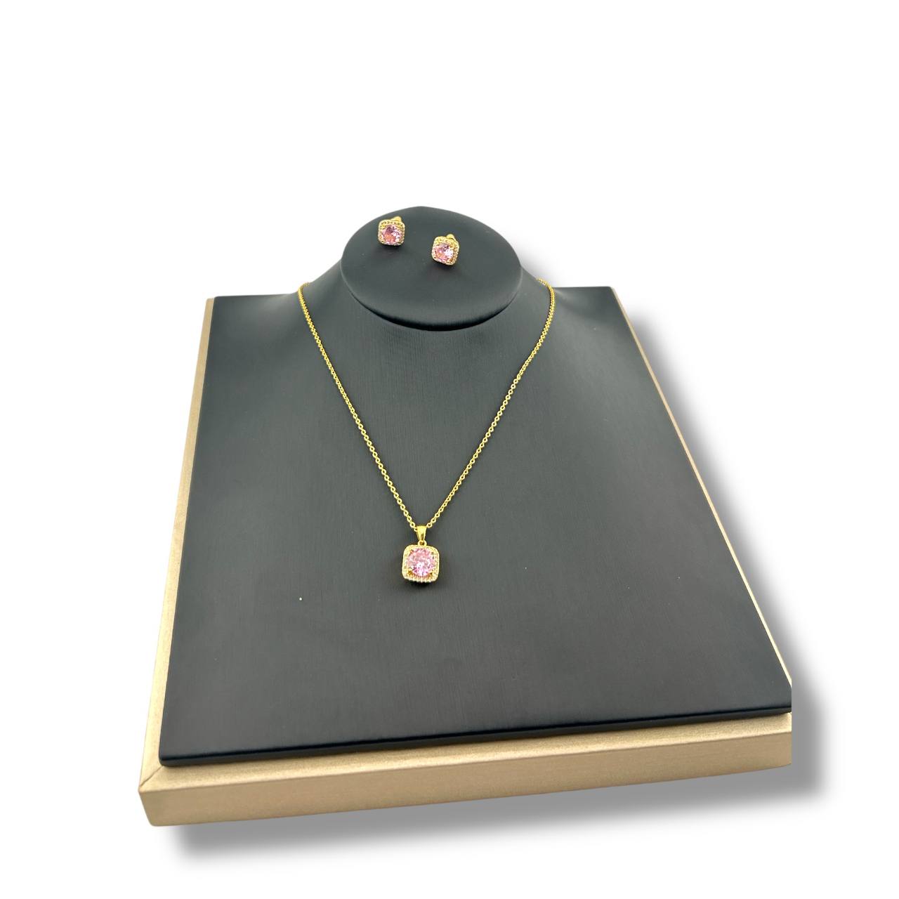 💜 Lavender Luxe Set – Gold & Amethyst Shine ✨