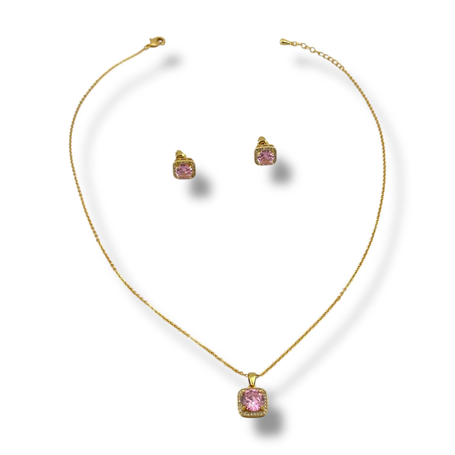 💜 Lavender Luxe Set – Gold & Amethyst Shine ✨