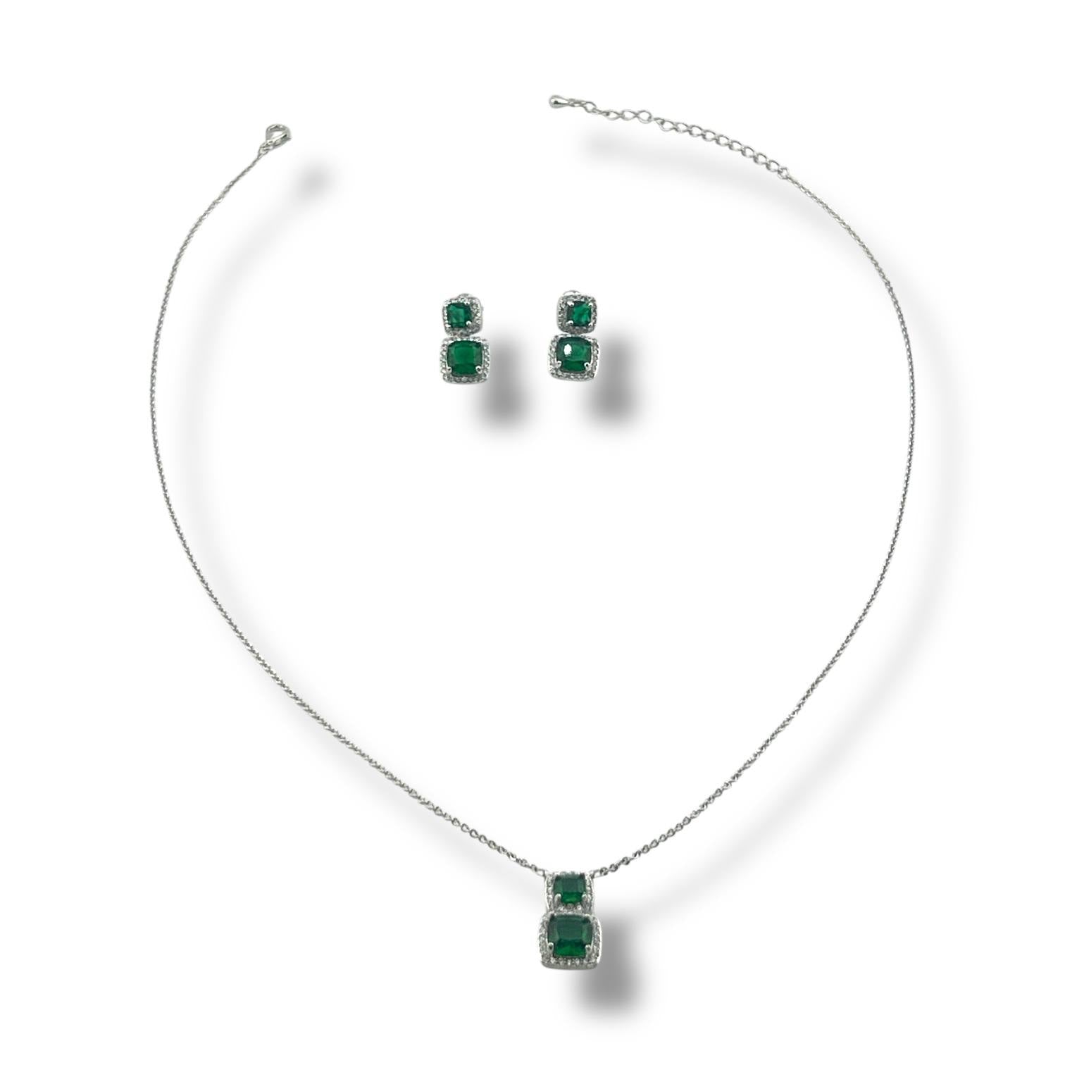 ❤️ Scarlet Glam Set – Red Crystal Elegance ✨