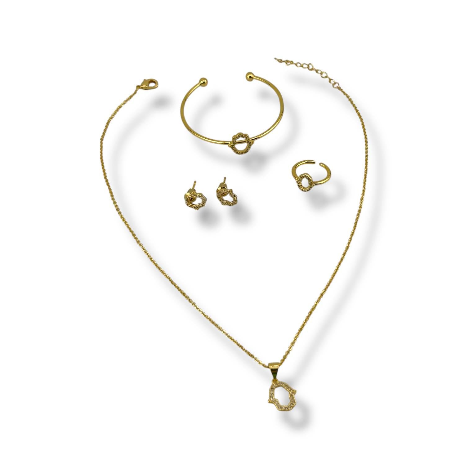 Coral Reef Elegance – 4 Piece Set