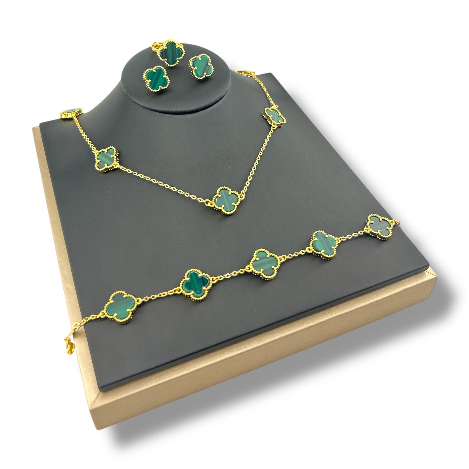 Blossom Set – Necklace, Bracelet, Ring & Earrings