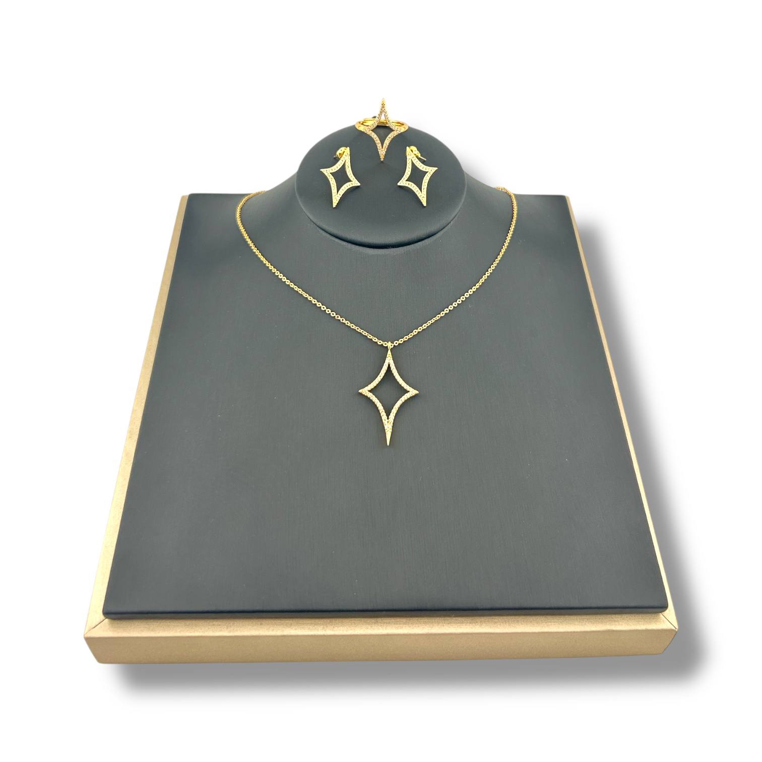 💫 Celestial Charm Set – Hollow Star Edition