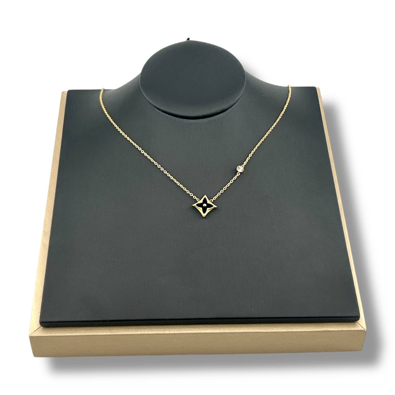 LV “Starlit Charm” Necklace – 18K Gold Plated