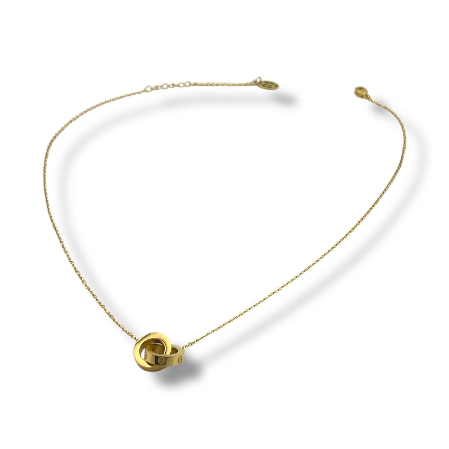 cartier interlock Necklace