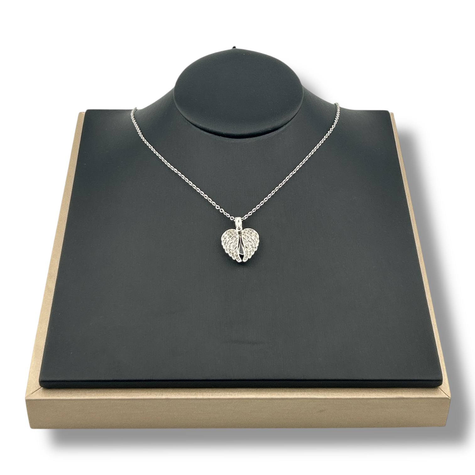 Angel Heart Wing Necklace