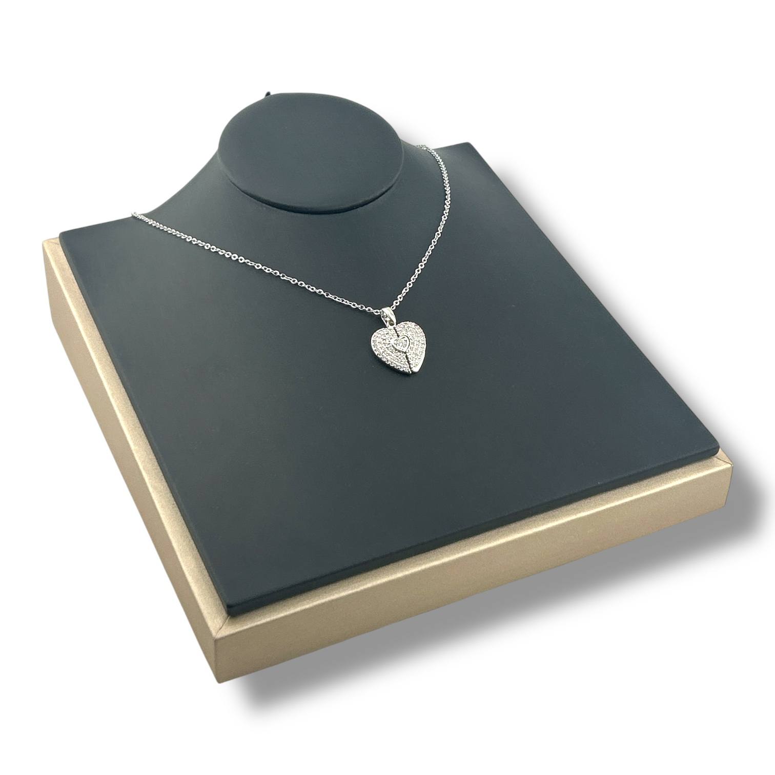 Angelic Heart Duo Necklace